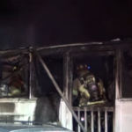 Firefighters find man dead after battling flames at trailer home in north Houston